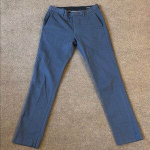 Bonobos Chino Pants Mens 29x32 Tailored Fit Grey Trousers Dress Office